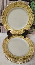 6 Assiettes Plates Badonviller