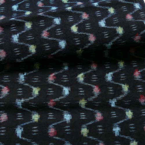 Tissu coton teint indigo - , bingo