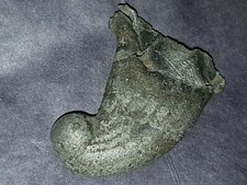 Very rare post Medieval silver sword/dagger chape. A must read description. L11f