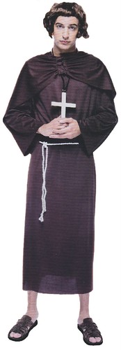 Moine marron costume - xl,