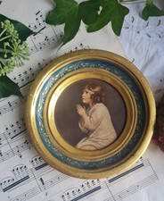 ANVCIUEN PETIT CADRE ROND BOIS