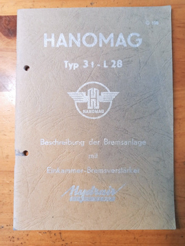 Hanomag l28 original - l28,
