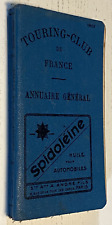 General Directory TOURING CLUB DE FRANCE 1922