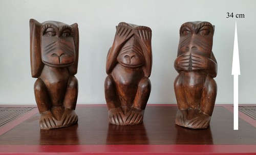 Les singes sagesse - la,