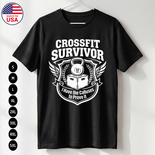 Funny crossfit survivor - survivor, shirt