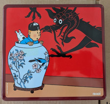 HERGE's Les Adventures de Tintin: Le Totus Bleu Empty Tin REDUCED