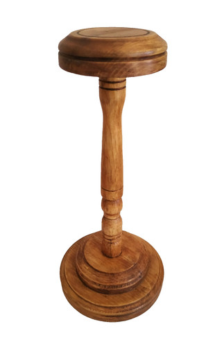 Porte chapeau bois ciré - porte,