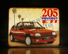 plaque métal vintage Peugeot
