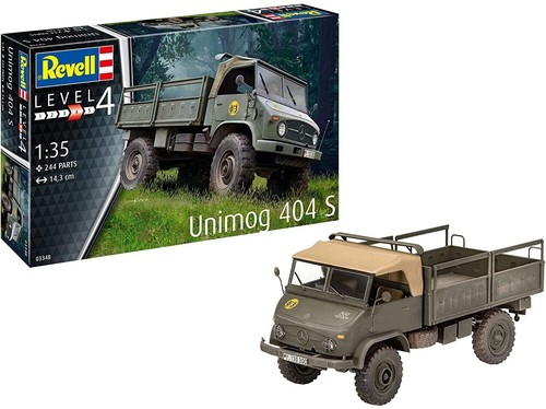 Revell unimog 404 1 - 404, 1/35