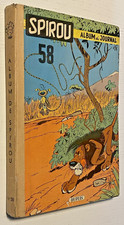 Reliure Recueil Album du journal SPIROU N° 58 - 1956 - Bel Etat - Cote BDM 130 €