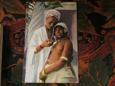 cpa orientalist Maghreb young Arabs bare breast tunisia