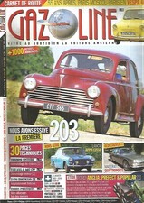 GAZOLINE N°207 PEUGEOT 203 /