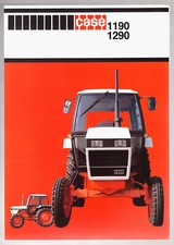 ►Brochure Prospekt PROSPECTUS TRACTEUR CASE 1190 - 1290 TRACTOR TRAKTOR