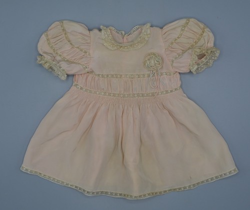Robe pour poupée ancienne - , en