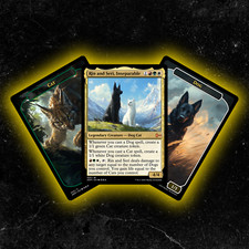 Rin and Seri, Inseparable - Custom Magic: The Gathering Card - High-Quality