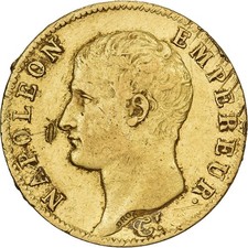 [#1121385] France, Napoleon I, 20 Francs, 1806, Paris, Gold, VF, Gadoury:1023, L