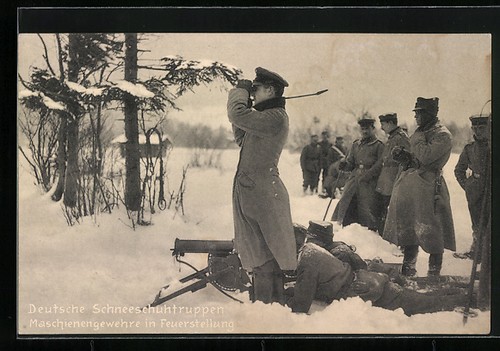 Carte postale troupes - postale,
