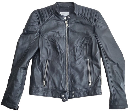 Blouson veste cuir 100 mouton - blouson, 100%