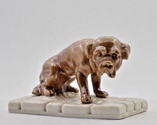 Staffordshire Porcelain English Bulldog? Copenhagen? English bulldog 