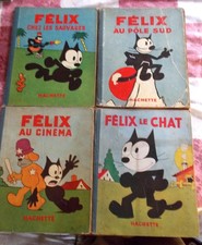 LOT de  4   EO de  Félix  le chat  par  SULLIVAN.  Hachette  1935 1933 1932 1931