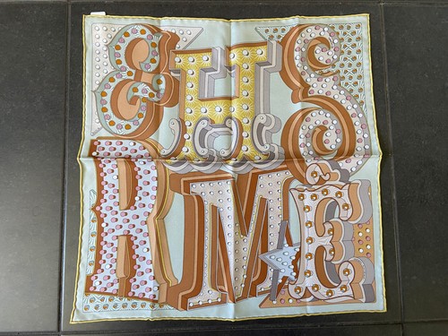 Foulard carré hermès - foulard, en