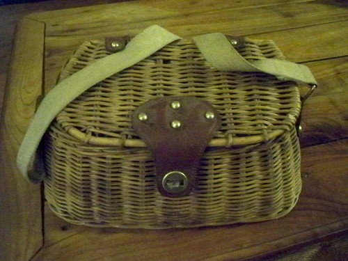 Panier pèche osier - panier, a