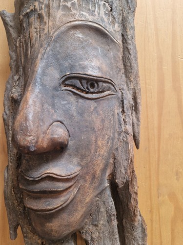 Bouddha scupture bois - bouddha,