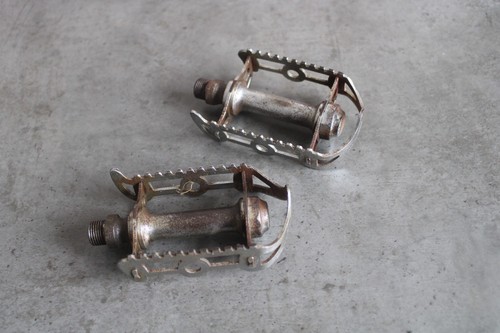 Pédales vélo course 1950 - pédales,