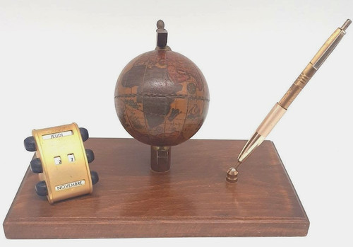 Ancien porte stylo - , bois