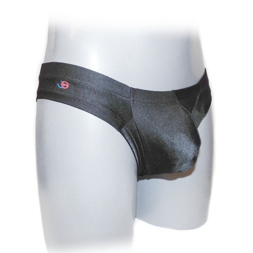 Slip avec tissu brillant