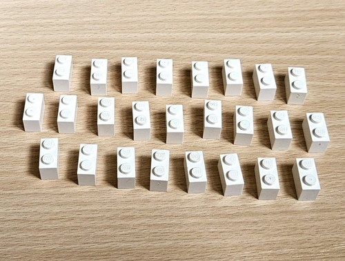Lego 3004 25x brique blanche - -,