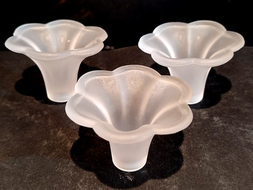 Abat jour fleur verre - abat-jour, fleur,