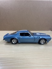 2005 Johnny Lightning 1:24 Blue 1970 Pontiac Firebird Trans AM Muscle Car Loose