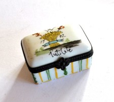 Boite Pilulier vintage