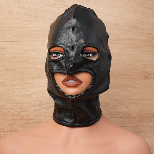 Noire masque avec - noire, bouche