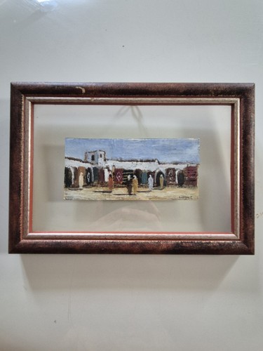 Tableau orientaliste huile sur