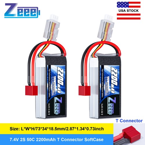 Zeee 50c 2200mah 2s - 7.4v,