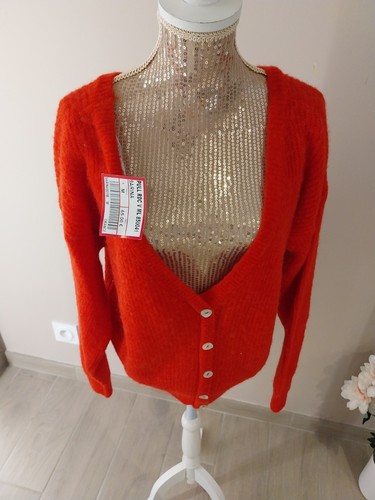 Pull rouge taille - , l'atelier