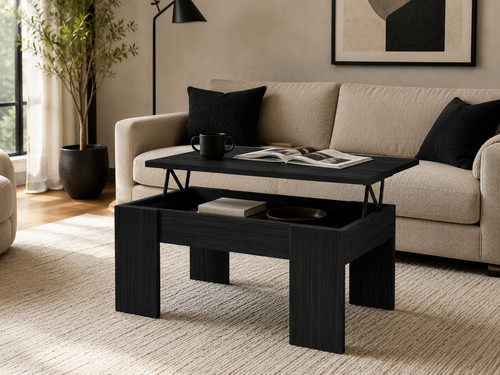 Table basse relevable pour
