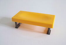 PLAYMOBIL (K1144) POLICE - Dark Orange Prison Camp Bed 4264