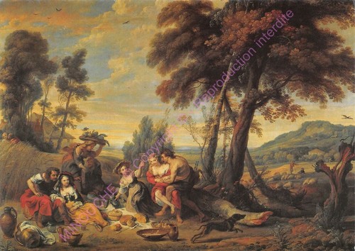 Carte postale art jan wildens - postale,