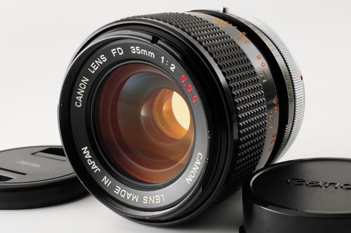 Rare concave canon fd 35mm - rare,