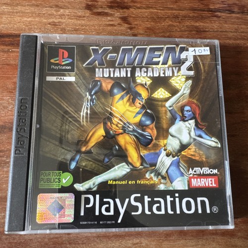 Jeu ps1 men - academy, 2