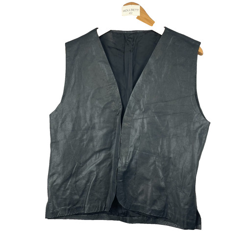 Gilet homme noir cuir - homme,
