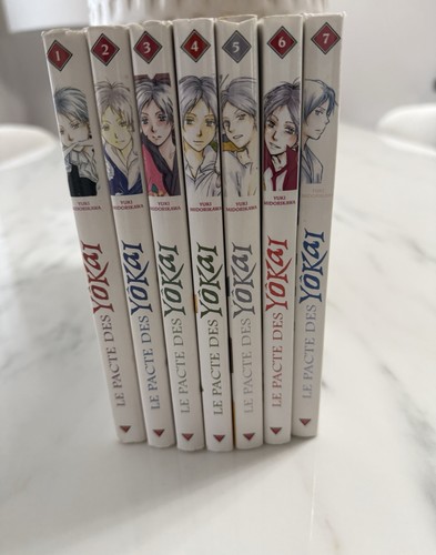 Lot manga pacte - des, yokai