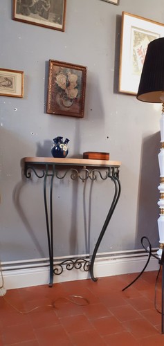 Console fer forgé année - en,
