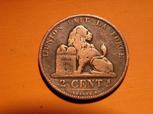 Belgique centimes 1874 - , 2