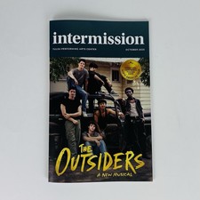THE OUTSIDERS FIRST NATIONAL TOUR PLAYBILL (2025) TULSA OK STOP OFFICIAL OPENING