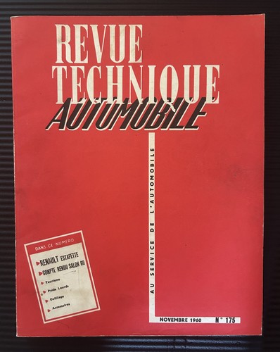 Revue technique - ▬►,