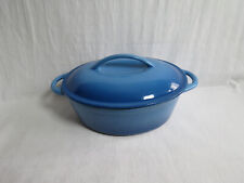 cocotte ovale en fonte